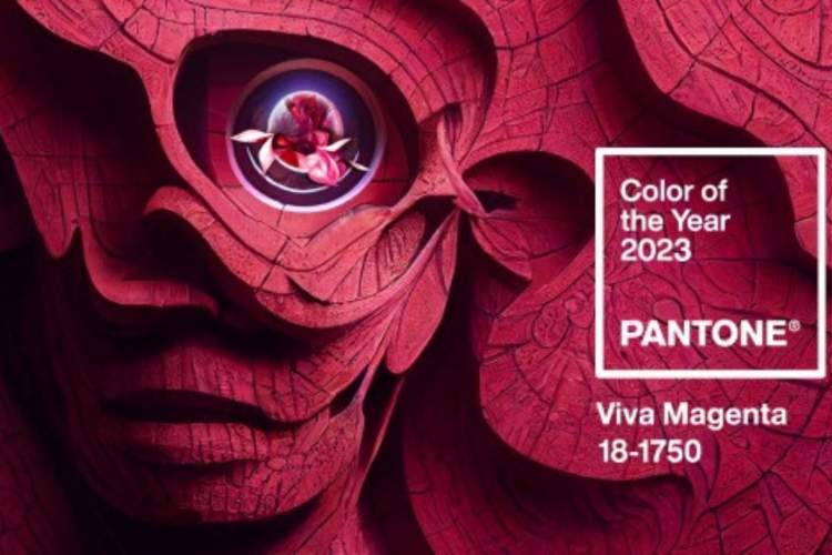 A Pantone 2023 év színe, a Viva Magenta 18-1750